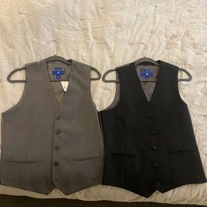 Egara Slim Fit Vests x2 (Men’s Wearhouse)